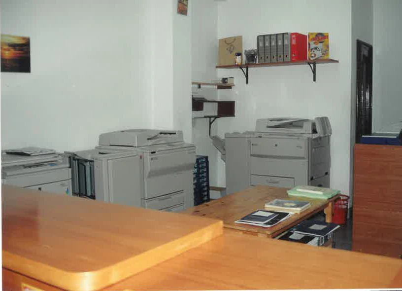 AJNET’s first printing and copying equipment